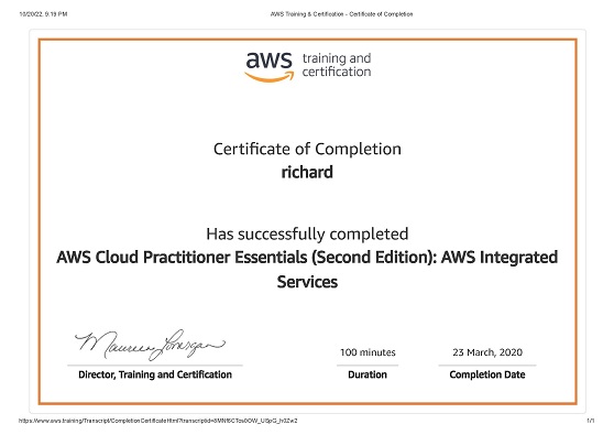 AWS Cloud Practitioner: Integrated Services