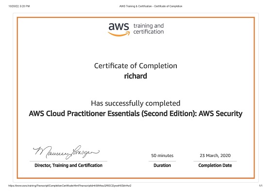AWS Cloud Practitioner: Security Concepts
