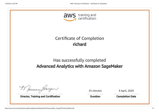 SageMaker: Advanced Analytics Ecosystems
