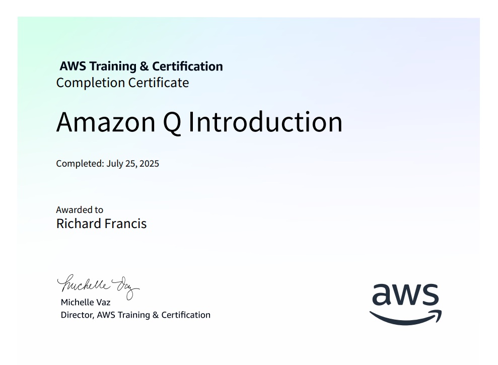 Amazon Q – Introduction